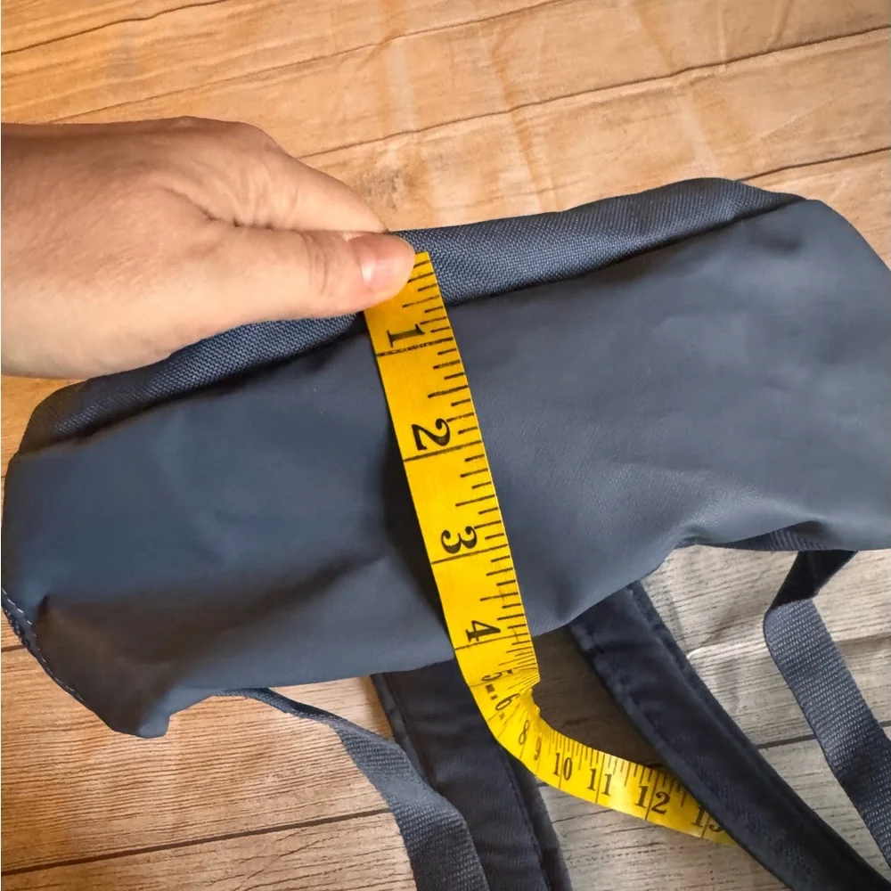 Nike Mini Backpack Gray Yellow Just Do It Small Travel Bag Unisex - Picture 11 of 11